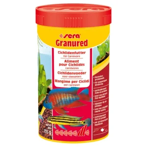 Sera Cichlid Tanganyika Granules, Hauptfutter-Granulat, 250 ml Neue Ware